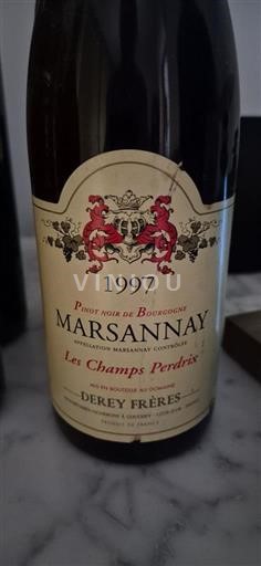 Burgundy Marsannay Derey Frères Les Champs Perdrix 1997