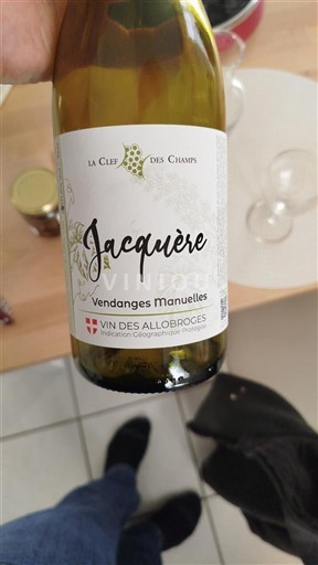 Alpes y Países Ródano Vinos de los Alóbroges La Clef des Champs Jacquère 2024