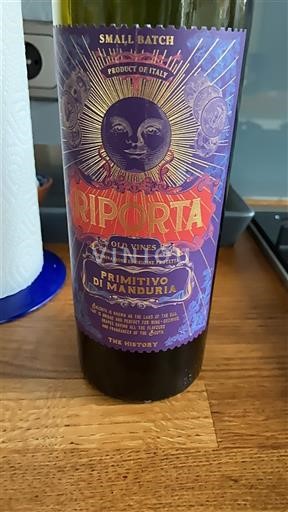 Apulien Primitivo di Manduria Riporta Old Vines 2021