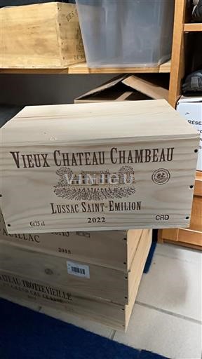 Bordeaux Lussac-saint-émilion Château Vieux Château Chambeau 2022