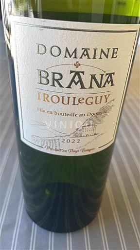 Sud-Ouest Irouléguy Domaine Brana 2022