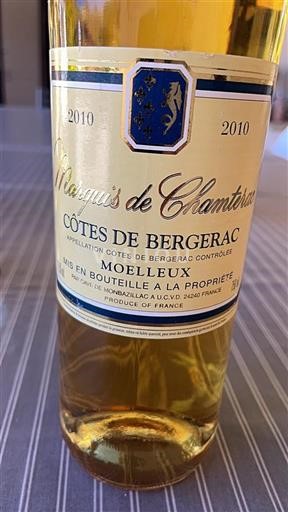 Sudoeste Côtes-de-Bergerac Marquis de Chamterac 2010