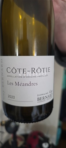 Rhône Valley Côte-Rôtie Guy Bernard Les Méandres 2023