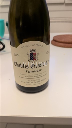 Bourgogne Chablis Grand Cru Jean-Paul & Benoît Droin Vaudesir 2023