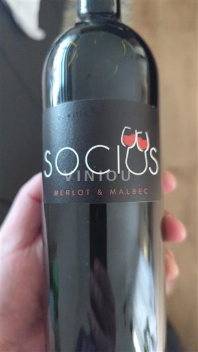 Bordeaux Socius Merlot & Malbec Ei vuosikertaa