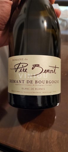 Burgundsko Crémant de Bourgogne Domaine Père Benoit Blanc de blancs Neročník