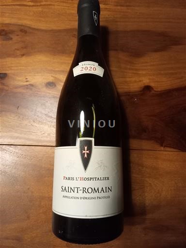 Bourgogne Saint-Romain Paris L'Hospitalier 2020