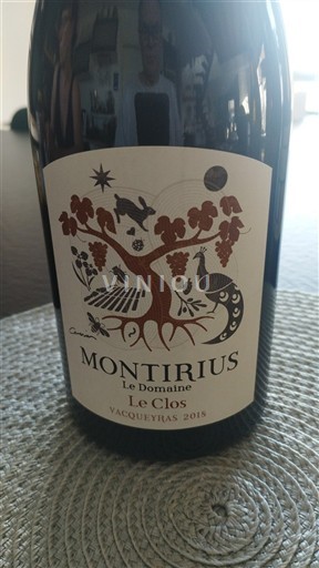 Rhônetal Vacqueyras Montirius Le Clos 2018