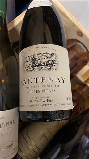 Burgundy Santenay Sorine & Fils Vieilles Vignes 2014