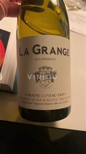 Valle del Loira Muscadet-sèvre-et-maine Domaine Luneau-Papin La Grange Le Landreau 2024