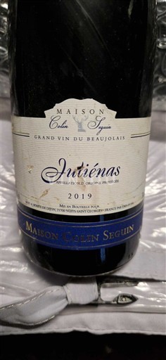 Beaujolais Juliénas Maison Colin Seguin 2019