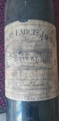 Bordeaux Saint-Émilion Grand Cru Château Larcis Jaumat 1988