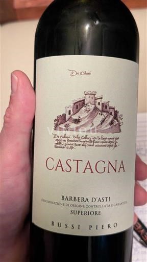 Piémont Barbera d'Asti Bussi Piero Castagna 2020