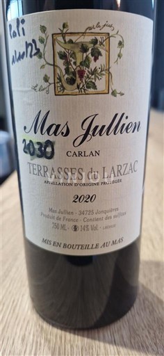 Languedoc Terrasses-du-Larzac Mas Jullien, Carlan Carlan 2020