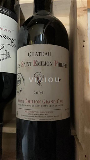Bordeaux Saint-Émilion Grand Cru Grand Cru Château Clos Saint Emilion Philippe 2005