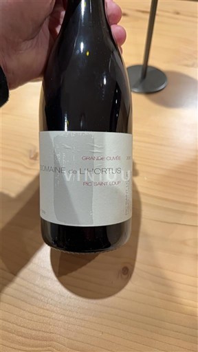 Languedoc Pic-saint-loup Domaine L'Hortus Grande 2010