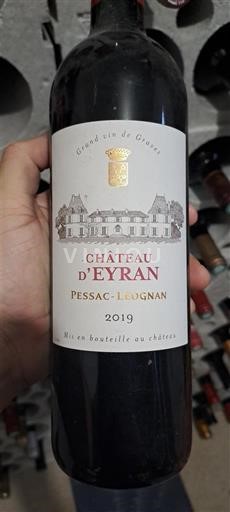 Bordeaux Pessac-Léognan Château Eyran 2019