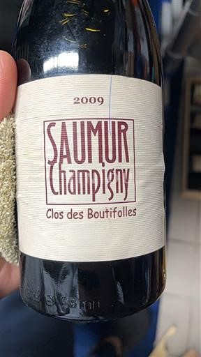 Loirevallei Saumur-champigny Clos des Boutifolles 2009