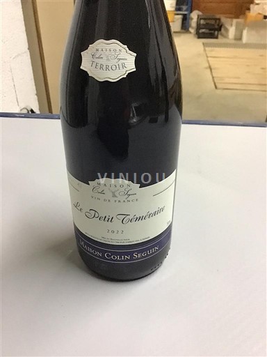 Borgonha Maison Colin Seguin Le Petit Téméraire 2022