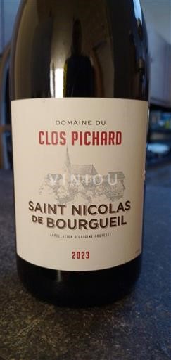Vallée de la Loire Saint-Nicolas-De-Bourgueil Domaine Clos Pichard 2023