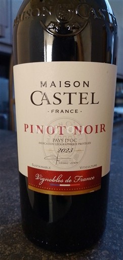 Languedoc och Roussillon Pays d'Oc Maison Castel Pinot Noir 2023