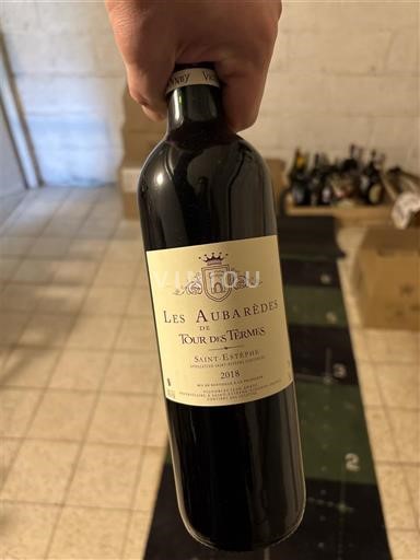 Bordeaux Saint-Estèphe Tour des Termes Les Aubarèdes 2018