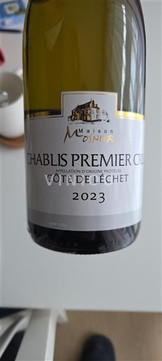 Burgundsko Chablis Premier Cru Maison Doinat Côte de Léchet 2023