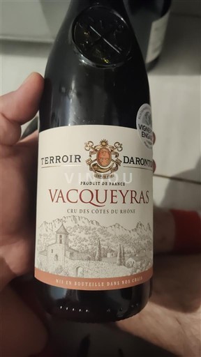 Rhône-dalen Vacqueyras Domaine Terroir Daronton Ikke årgangsbestemt