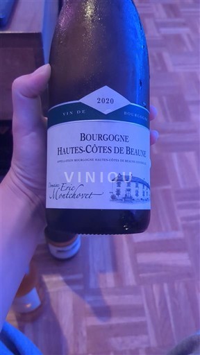 Vine Blanc sec Eric Montchovet 2020 Frankrig Bourgogne Hautes Côtes de Beaune AOC