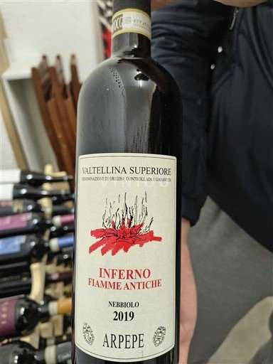 Lombardie Valtellina Superiore ARPEPE Inferno Fiamme Antiche 2019