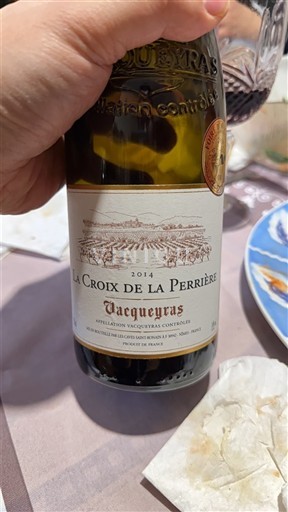 Rhône-dalen Vacqueyras La Croix de la Perrière 2014