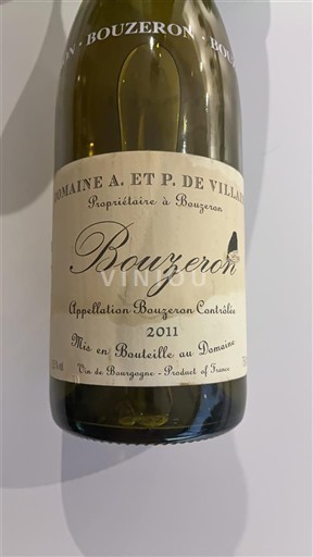 Bourgondië Bouzeron Domaine A. et P. de Villaine 2011