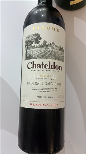 Katalonija Penedès Chateldon Reserva 2007