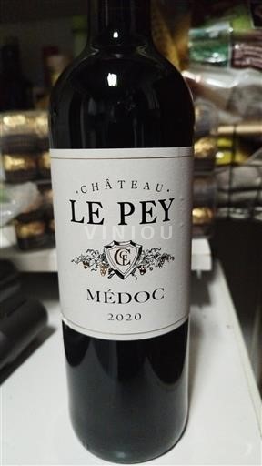 Bordeaux Médoc Château Le Pey 2020