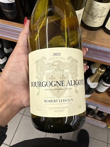 Bourgogne Bourgogne Aligoté Robert Ledoux 2022