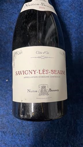 Burgundsko Savigny-lès-Beaune Nuiton-Beaunoy 2010