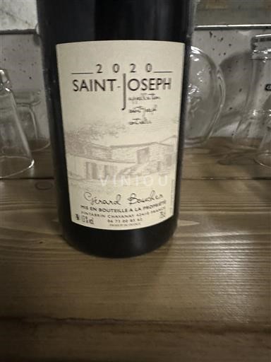 Valle del Rodano Saint-Joseph Gérard Bouche 2020
