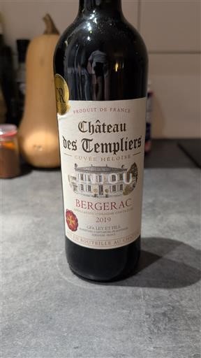 Tây Nam Bergerac Château S Templiers Héloïse 2019