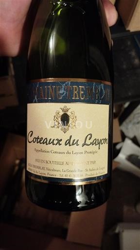 Vallée de la Loire Coteaux-du-layon Domaine Tremblay 2024