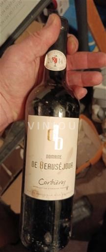 Wijnen Rouge sec Domaine Beauséjour 2014 Frankrijk Languedoc Corbières AOC
