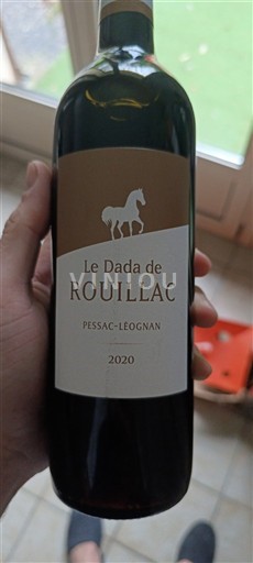 Bordeaux Pessac-Léognan Château Rouillac Le Dada de Rouillac 2020