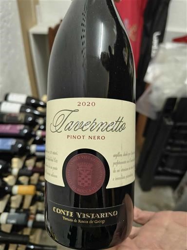 Lombardie Oltrepò Pavese Conte Vistarino Tavernetto 2020