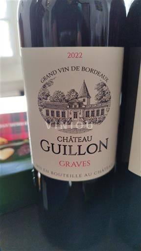 Bordéus Graves Château Guillon 2022