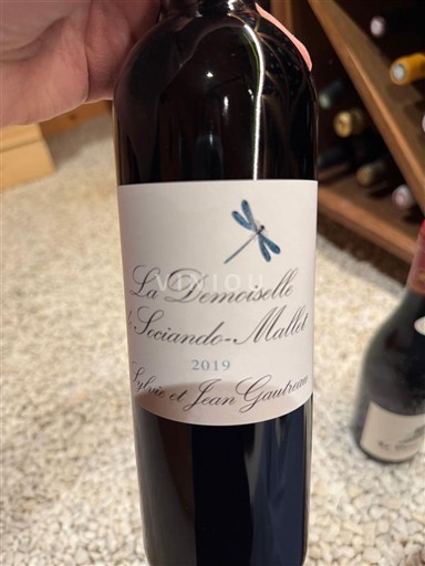 Bordeaux Haut-Médoc Château Sociando-Mallet La Demoiselle 2019
