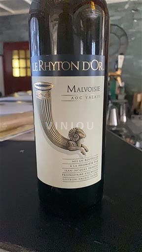 Wallis Leytron Grand Cru Le Rhyton d'Or Malvoisie 2010