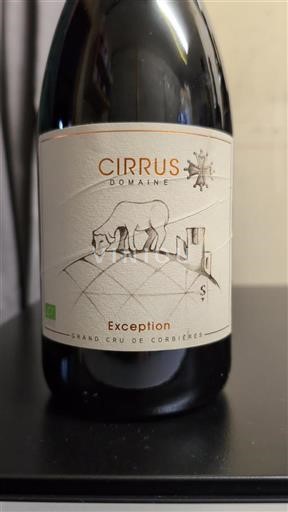 Languedoc Corbières Domaine Cirrus Exception 2022