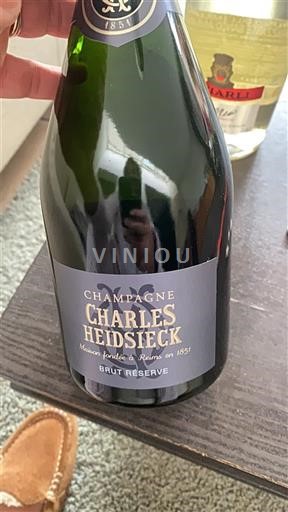 Champagne Sâm-panh Charles Heidsieck Brut Réserve 2013