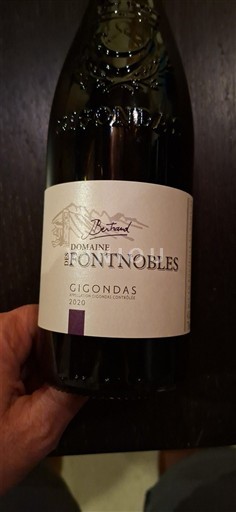 Rhônen laakso Gigondas Domaine S Fontnobles 2020