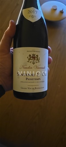 Burgund Nicht spezifiziert Premier Cru Naudin Varrault Passetemps 2017
