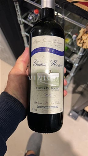 Burdeos Côtes-de-bourg Château Nodot Vieilles Vignes 2020